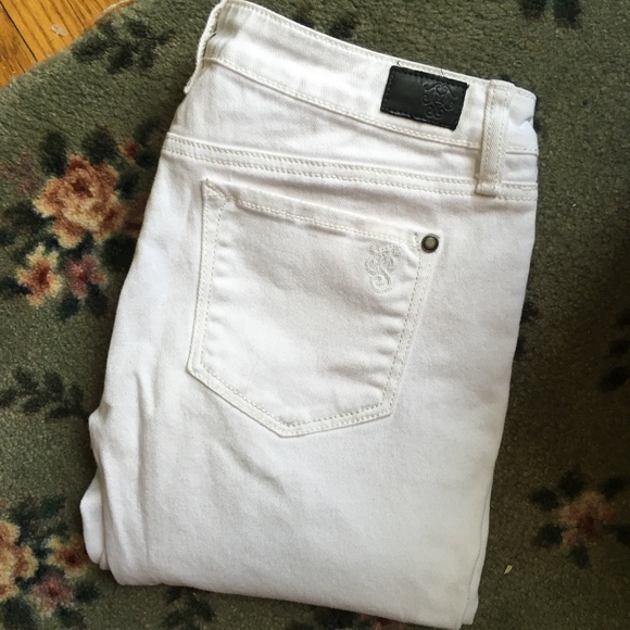 Jessica Simpson Denim - Jessica Simpson White Forever Skinny Jeans